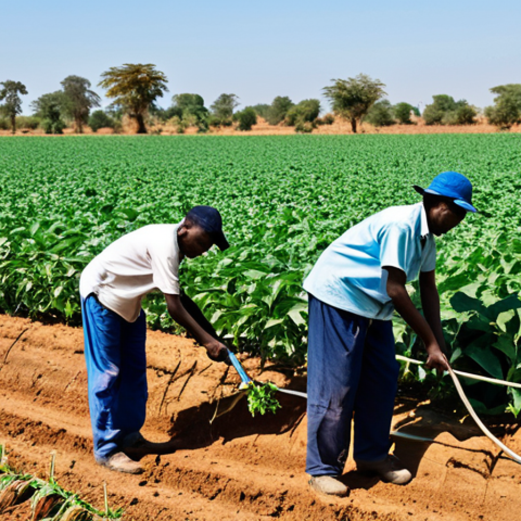 잠비아 외국인 투자 - Modern Zambian Farm**

"A large, modern Zambian farm with advanced irrigation systems, cultivating h...
