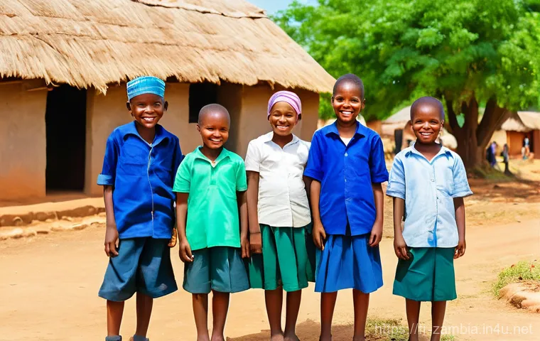 잠비아 부패 문제 - **Prompt 1: Hopeful Community Project in Zambia**
    "A vibrant and bustling scene in a sun-drenche...