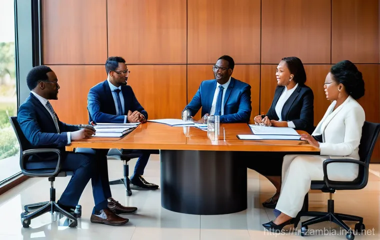 잠비아 부패 문제 - **Prompt 2: Engaged Zambian Students in a Classroom**
    "A bright, naturally lit classroom in a Za...